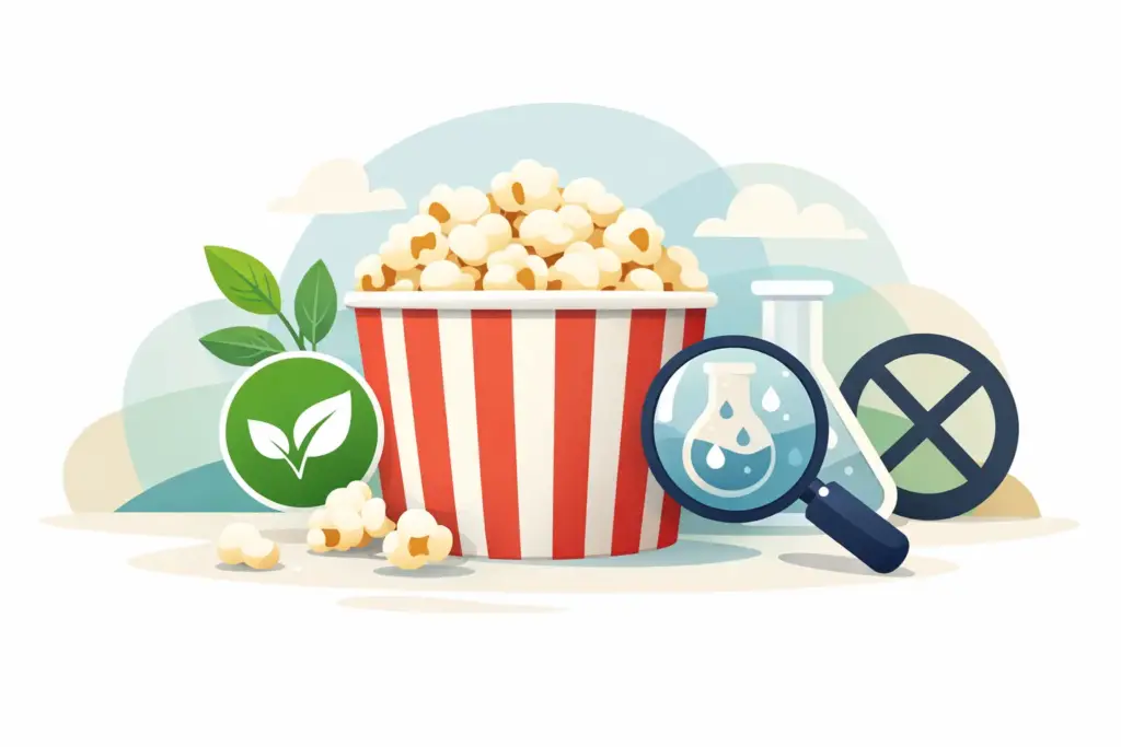 פופקורן ללא PFAS - מה זה באמת אומר?