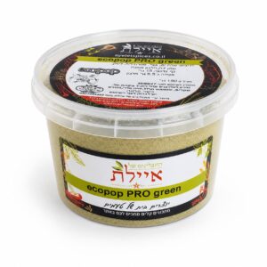 ecopop PRO green תערובת תבלינים מועשרת בחלבון 150 גרם